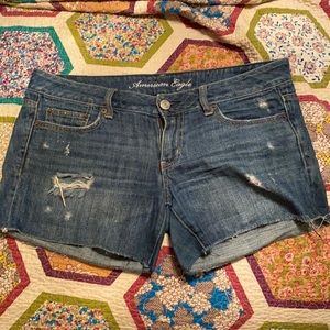 AE cut off shorts